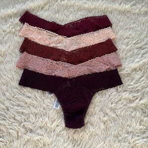 Hanky Panky low rise thongs 5 One Size